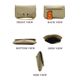 Two In One Butterfly Frame Lock Women Clutch - myStore20202019