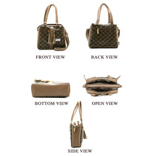 Load image into Gallery viewer, Two In One Circle Printed Double Zip Front Tag Women Sling Bag - myStore20202019
