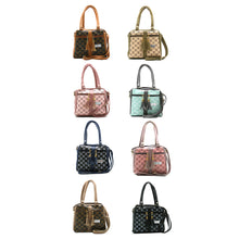 Load image into Gallery viewer, Two In One Circle Printed Double Zip Front Tag Women Sling Bag - myStore20202019
