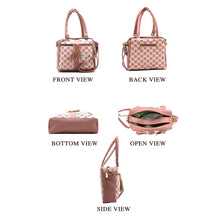 Load image into Gallery viewer, Two In One Circle Printed Double Zip Front Tag Women Sling Bag - myStore20202019
