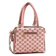 Load image into Gallery viewer, Two In One Circle Printed Double Zip Front Tag Women Sling Bag - myStore20202019
