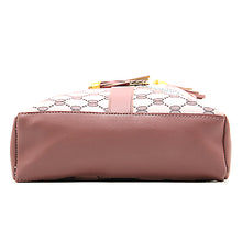 Load image into Gallery viewer, Two In One Circle Printed Double Zip Front Tag Women Sling Bag - myStore20202019
