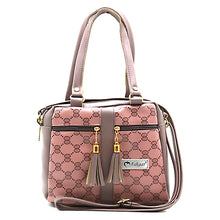 Load image into Gallery viewer, Two In One Circle Printed Double Zip Front Tag Women Sling Bag - myStore20202019
