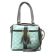 Load image into Gallery viewer, Two In One Circle Printed Double Zip Front Tag Women Sling Bag - myStore20202019
