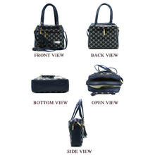 Load image into Gallery viewer, Two In One Circle Printed Double Zip Front Women Sling Bag - myStore20202019
