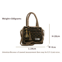 Load image into Gallery viewer, Two In One Circle Printed Double Zip Front Women Sling Bag - myStore20202019
