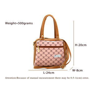 Two In One Circle Printed Women Sling Bag - myStore20202019
