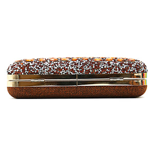 Two In One Color Pebels Women Clutch - myStore20202019