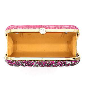 Two In One Color Pebels Women Clutch - myStore20202019