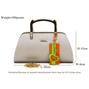Two In One Designer Cat Handle Clutch - myStore20202019