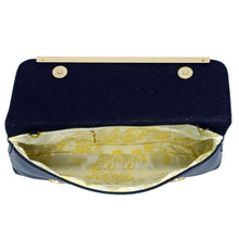 Load image into Gallery viewer, Two In One Designer Frame Flap Shimmer Clutch - myStore20202019
