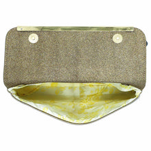 Load image into Gallery viewer, Two In One Designer Frame Flap Shimmer Clutch - myStore20202019

