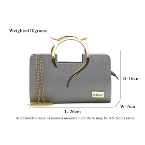 Two In One Devil Handle Women Clutch - myStore20202019
