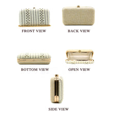 Load image into Gallery viewer, Two In One Double Big Stone Women Clutch - myStore20202019
