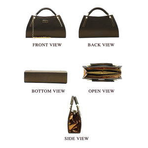 Two In One Double Handle Boat Shape Women Clutch - myStore20202019