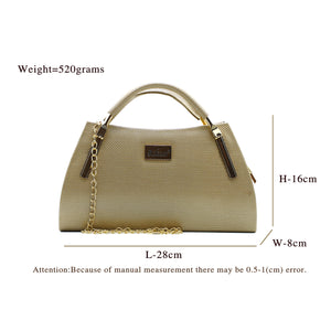 Two In One Double Handle Boat Shape Women Clutch - myStore20202019