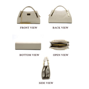 Two In One Double Handle Boat Shape Women Clutch - myStore20202019