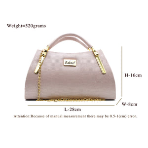 Two In One Double Handle Boat Shape Women Clutch - myStore20202019