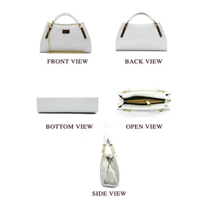 Two In One Double Handle Boat Shape Women Clutch - myStore20202019