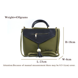 Two In One Double Handle Zip Pattern Women Sling - myStore20202019