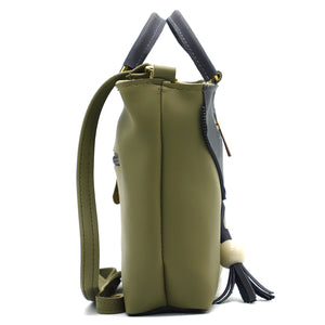 Two In One Double Handle Zip Pattern Women Sling - myStore20202019