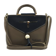Load image into Gallery viewer, Two In One Double Handle Zip Pattern Women Sling - myStore20202019
