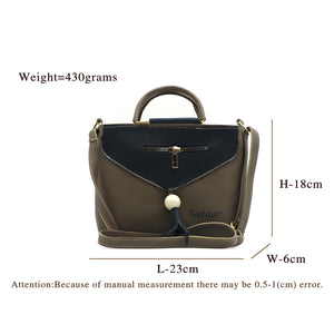 Two In One Double Handle Zip Pattern Women Sling - myStore20202019