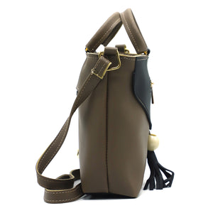 Two In One Double Handle Zip Pattern Women Sling - myStore20202019