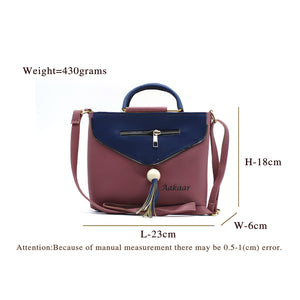 Two In One Double Handle Zip Pattern Women Sling - myStore20202019