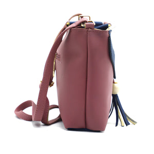 Two In One Double Handle Zip Pattern Women Sling - myStore20202019