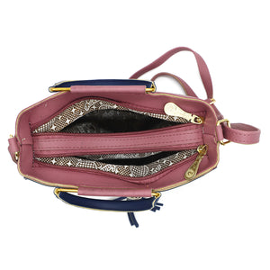 Two In One Double Handle Zip Pattern Women Sling - myStore20202019