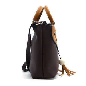 Two In One Double Handle Zip Pattern Women Sling - myStore20202019