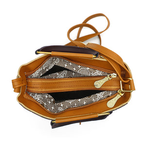 Two In One Double Handle Zip Pattern Women Sling - myStore20202019