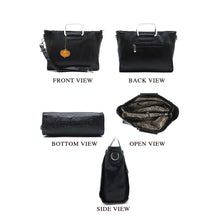 Load image into Gallery viewer, Two In One Double Silver Handle Ladies HandBag - myStore20202019
