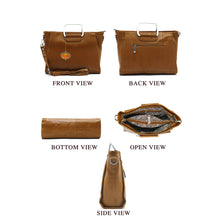Load image into Gallery viewer, Two In One Double Silver Handle Ladies HandBag - myStore20202019
