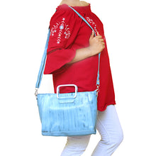 Load image into Gallery viewer, Two In One Double Silver Handle Ladies HandBag - myStore20202019
