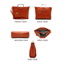 Load image into Gallery viewer, Two In One Double Silver Handle Ladies HandBag - myStore20202019
