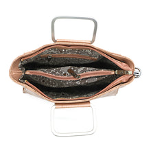 Load image into Gallery viewer, Two In One Double Silver Handle Ladies HandBag - myStore20202019

