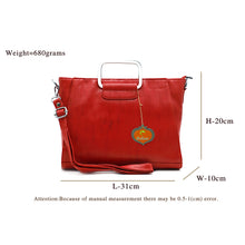 Load image into Gallery viewer, Two In One Double Silver Handle Ladies HandBag - myStore20202019
