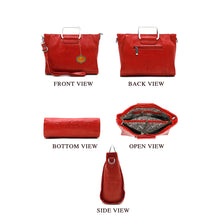 Load image into Gallery viewer, Two In One Double Silver Handle Ladies HandBag - myStore20202019
