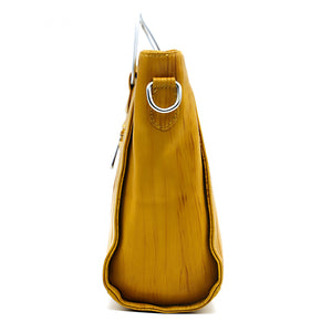 Two In One Double Silver Handle Ladies HandBag - myStore20202019