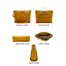Load image into Gallery viewer, Two In One Double Silver Handle Ladies HandBag - myStore20202019
