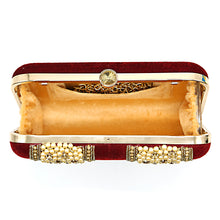Load image into Gallery viewer, Two In One Double Stone Patti Women Clutch - myStore20202019
