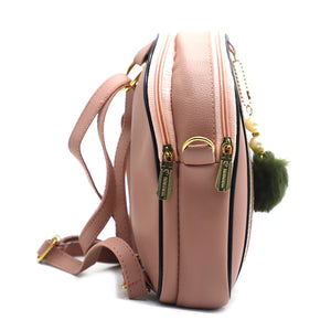 Two In One Double Stripe Double Zip Girls BackPack - myStore20202019