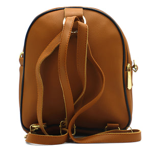 Two In One Double Stripe Double Zip Girls BackPack - myStore20202019