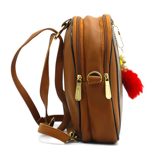 Two In One Double Stripe Double Zip Girls BackPack - myStore20202019