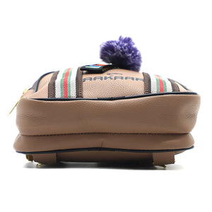 Two In One Double Stripe Double Zip Girls BackPack - myStore20202019