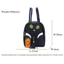 Load image into Gallery viewer, Two In One Double Zip Cartoon Print Girls BackPack - myStore20202019
