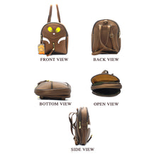 Load image into Gallery viewer, Two In One Double Zip Cartoon Print Girls BackPack - myStore20202019
