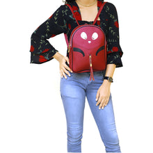 Load image into Gallery viewer, Two In One Double Zip Cartoon Print Girls BackPack - myStore20202019
